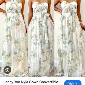 Jenny Yoo Nyla Gown Convertible Dress - Floral